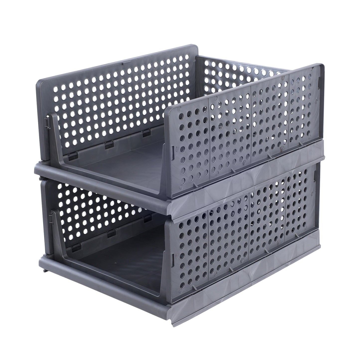 Stackable Multipurpose Wardrobe Organizer for Clothes | Foldable Storage Rack | Homeezify